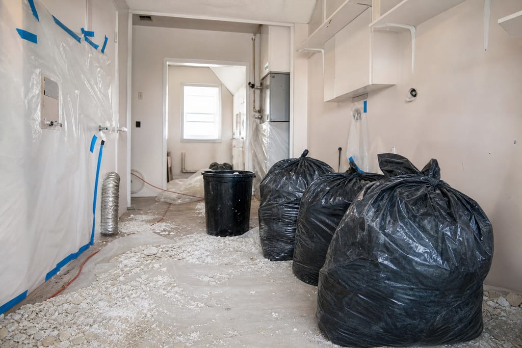 Cleanup and haul-off photo