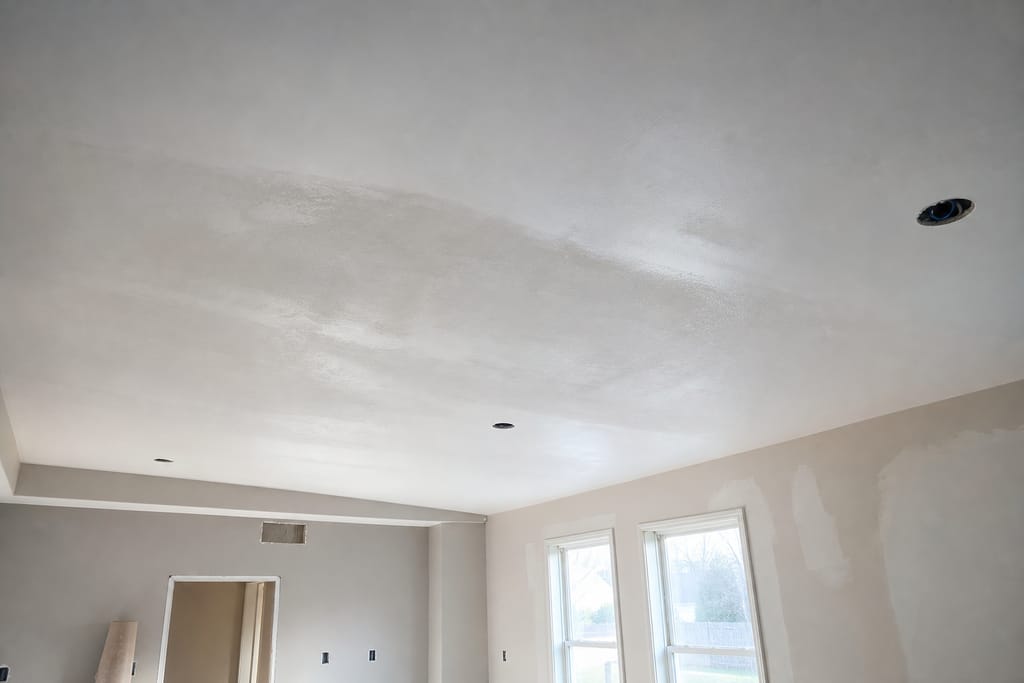 Apply new texture or smooth finish photo
